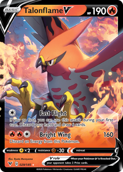 Talonflame V (029/185) [Sword & Shield: Vivid Voltage] | Mindsight Gaming