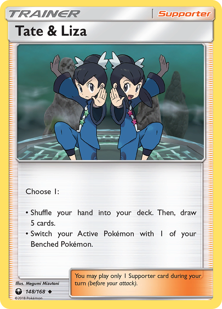 Tate & Liza (148/168) [Sun & Moon: Celestial Storm] | Mindsight Gaming