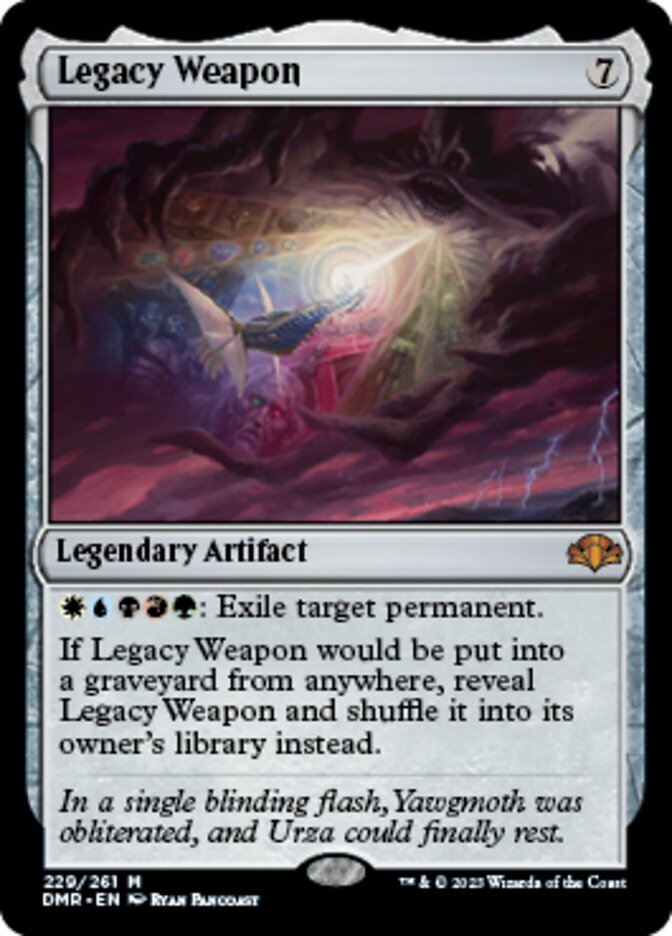 Legacy Weapon [Dominaria Remastered] | Mindsight Gaming