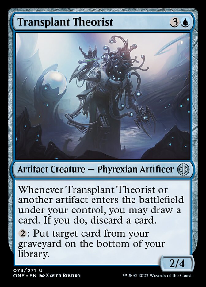 Transplant Theorist [Phyrexia: All Will Be One] | Mindsight Gaming