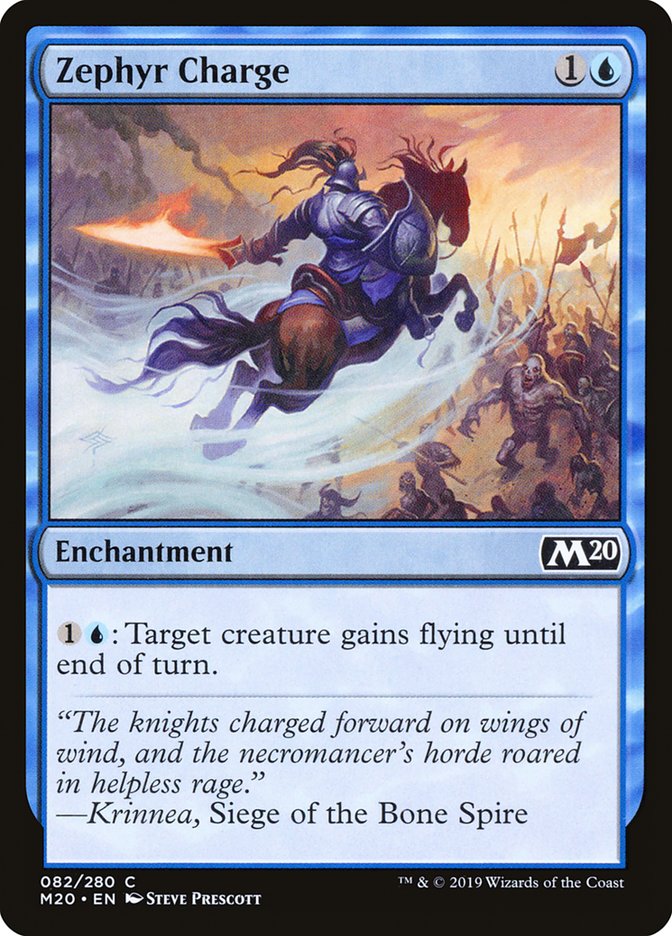 Zephyr Charge [Core Set 2020] | Mindsight Gaming