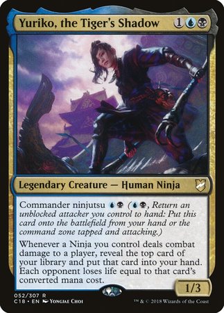 Yuriko, the Tiger's Shadow [Commander 2018] | Mindsight Gaming