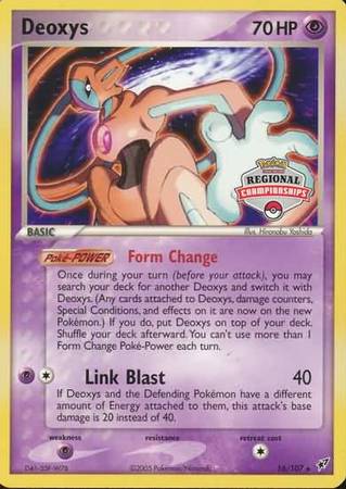 Deoxys (16/107) (Championship Promo) [EX: Deoxys] | Mindsight Gaming