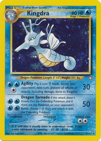 Kingdra (8/111) [Neo Genesis Unlimited] | Mindsight Gaming