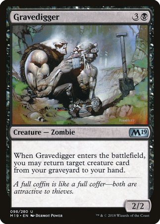 Gravedigger [Core Set 2019] | Mindsight Gaming