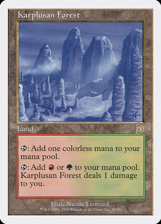 Karplusan Forest [Deckmasters] | Mindsight Gaming