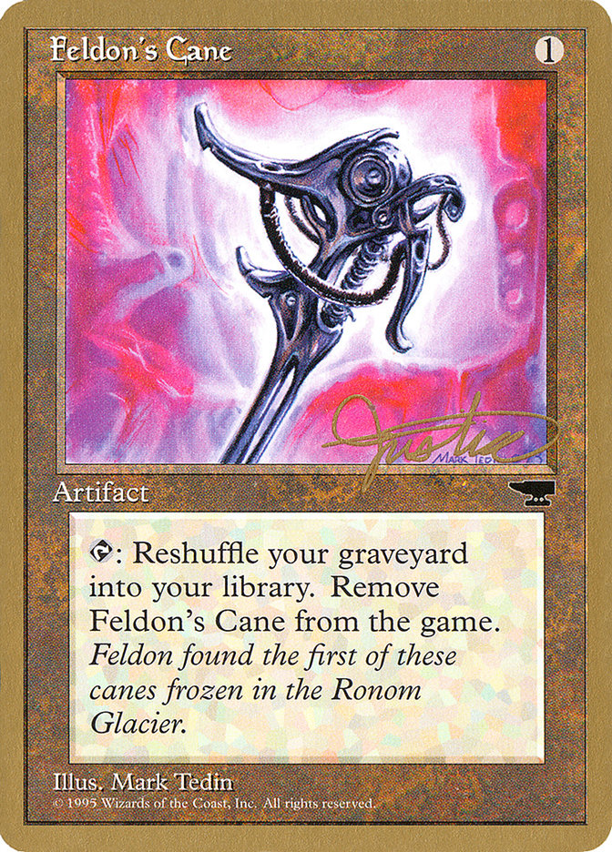 Feldon's Cane (Mark Justice) [Pro Tour Collector Set] | Mindsight Gaming