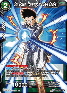 Son Goten, Thwarting the Dark Empire (Uncommon) [BT13-127] | Mindsight Gaming