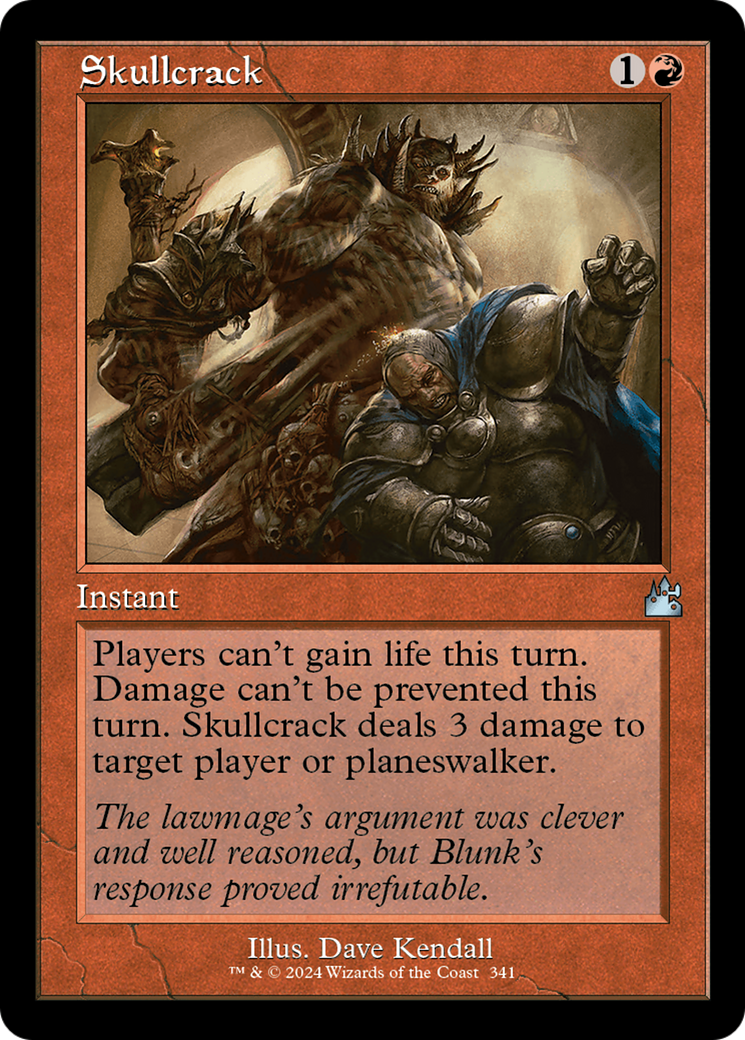 Skullcrack (Retro Frame) [Ravnica Remastered] | Mindsight Gaming