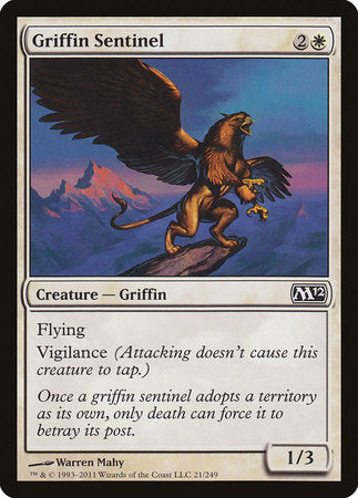 Griffin Sentinel [Magic 2012] | Mindsight Gaming