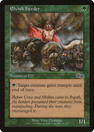 Elvish Herder [Urza's Saga] | Mindsight Gaming