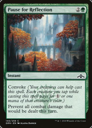 Pause for Reflection [Guilds of Ravnica] | Mindsight Gaming