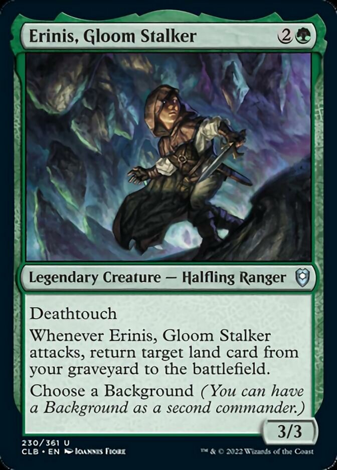 Erinis, Gloom Stalker [Commander Legends: Battle for Baldur's Gate] | Mindsight Gaming