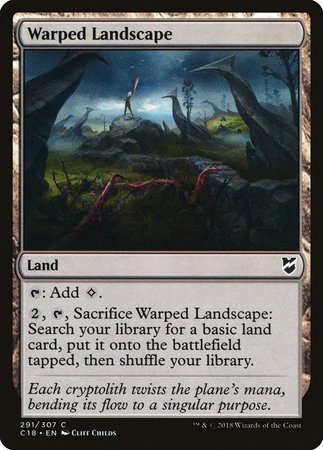 Warped Landscape [Commander 2018] | Mindsight Gaming