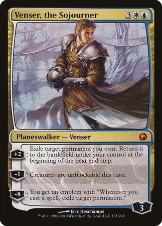 Venser, the Sojourner [Scars of Mirrodin] | Mindsight Gaming