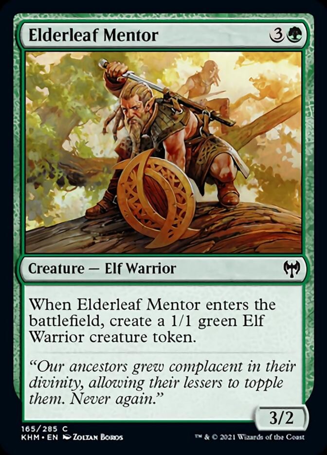 Elderleaf Mentor [Kaldheim] | Mindsight Gaming