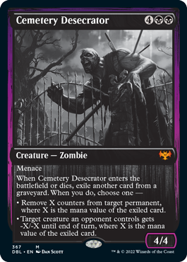 Cemetery Desecrator [Innistrad: Double Feature] | Mindsight Gaming