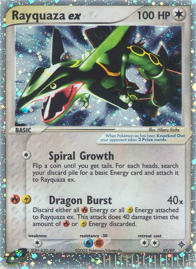 Rayquaza ex (97/97) [EX: Dragon] | Mindsight Gaming