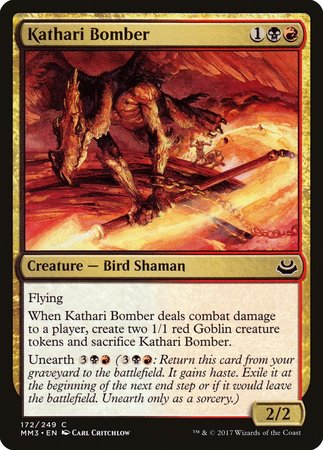 Kathari Bomber [Modern Masters 2017] | Mindsight Gaming