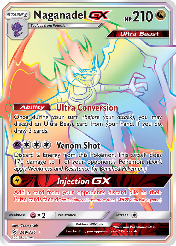 Naganadel GX (249/236) [Sun & Moon: Unified Minds] | Mindsight Gaming