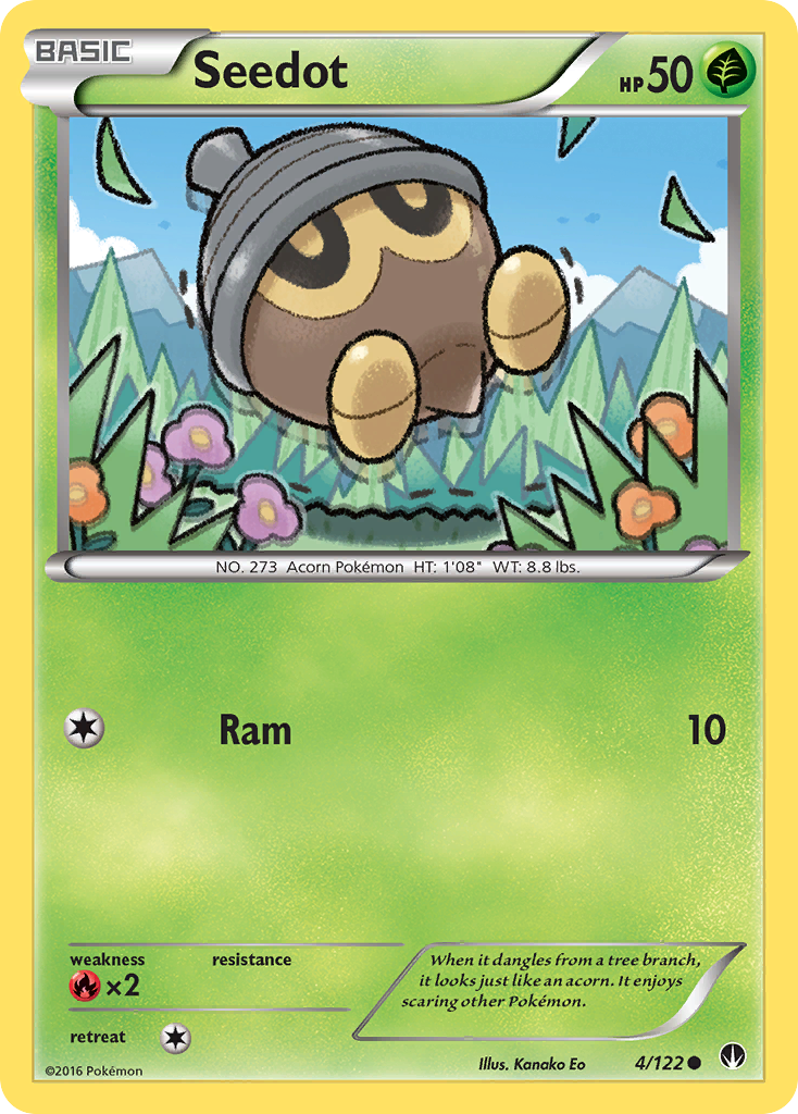 Seedot (4/122) [XY: BREAKpoint] | Mindsight Gaming