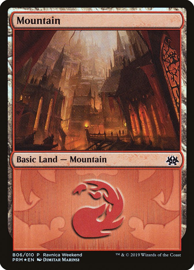 Mountain (B06) [Ravnica Allegiance Guild Kit] | Mindsight Gaming