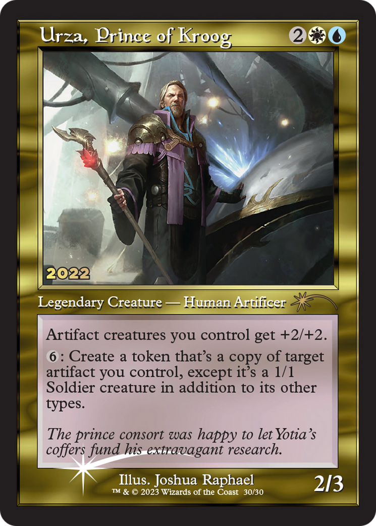 Urza, Prince of Kroog [30th Anniversary Promos] | Mindsight Gaming