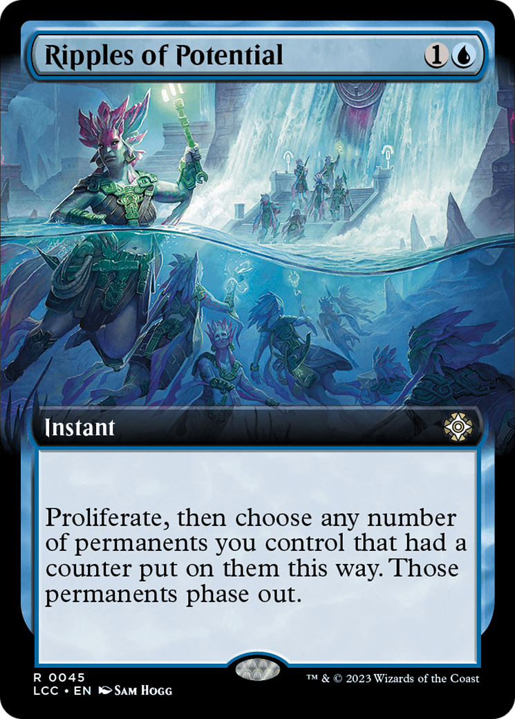 Ripples of Potential (Extended Art) [The Lost Caverns of Ixalan Commander] | Mindsight Gaming