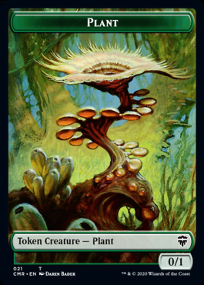 Illusion // Plant Token [Commander Legends Tokens] | Mindsight Gaming