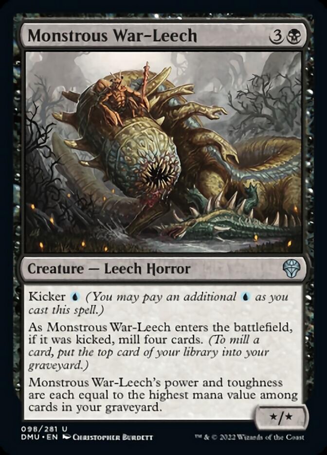 Monstrous War-Leech [Dominaria United] | Mindsight Gaming