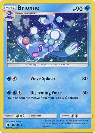 Brionne (40/149) (Cosmos Holo) [Sun & Moon: Base Set] | Mindsight Gaming