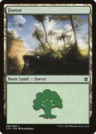 Forest (266) [Khans of Tarkir] | Mindsight Gaming