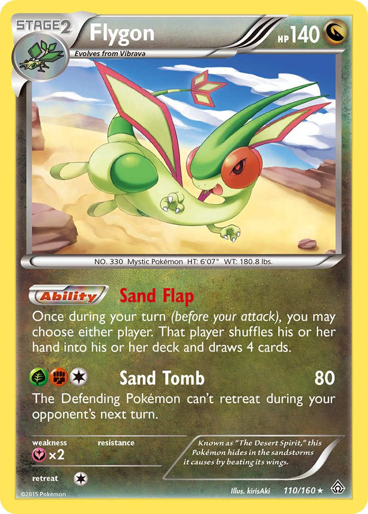 Flygon (110/160) (Cosmos Holo) (Blister Exclusive) [XY: Primal Clash] | Mindsight Gaming