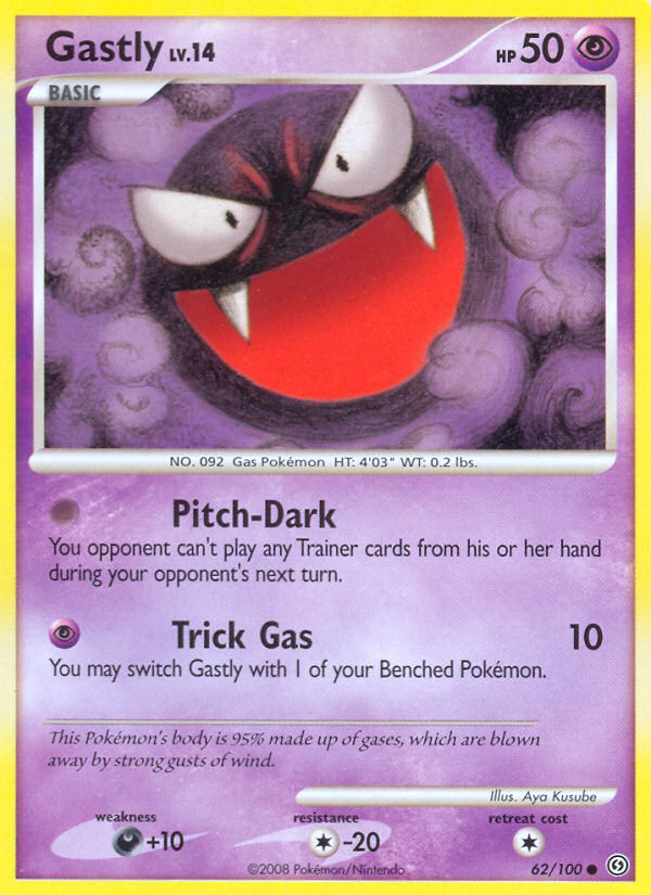 Gastly (62/100) [Diamond & Pearl: Stormfront] | Mindsight Gaming