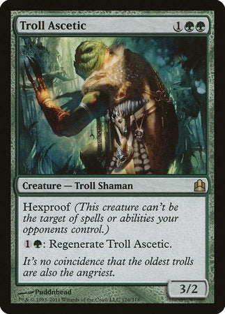 Troll Ascetic [Commander 2011] | Mindsight Gaming