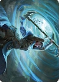 Sea Gate Stormcaller Art Card [Zendikar Rising Art Series] | Mindsight Gaming