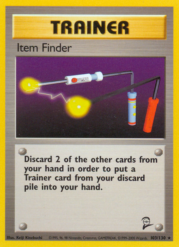 Item Finder (103/130) [Base Set 2] | Mindsight Gaming