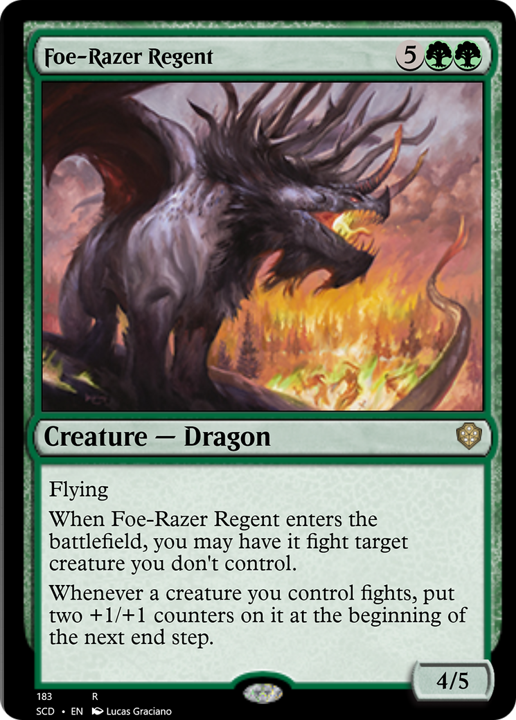 Foe-Razer Regent [Starter Commander Decks] | Mindsight Gaming