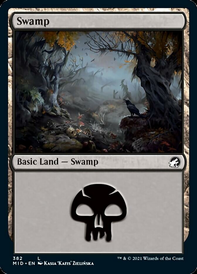 Swamp (382) [Innistrad: Midnight Hunt] | Mindsight Gaming