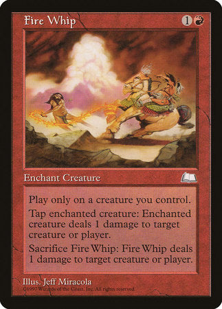 Fire Whip [Weatherlight] | Mindsight Gaming