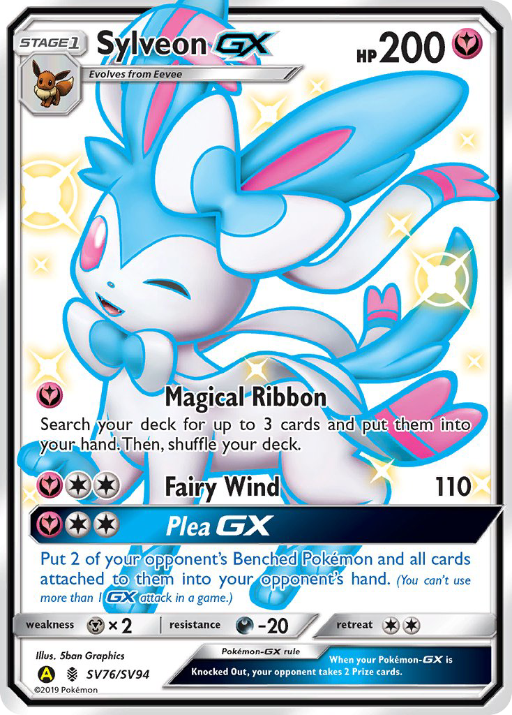 Sylveon GX (SV76/SV94) [Sun & Moon: Hidden Fates - Shiny Vault] | Mindsight Gaming