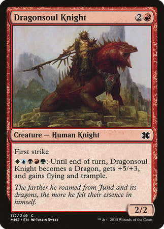 Dragonsoul Knight [Modern Masters 2015] | Mindsight Gaming