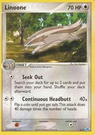 Linoone (3/10) [EX: Trainer Kit - Latios] | Mindsight Gaming