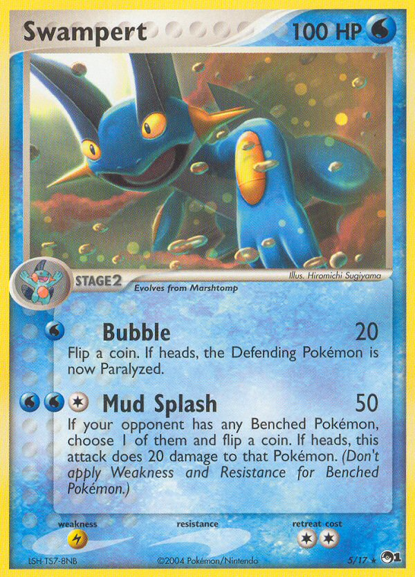 Swampert (5/17) [POP Series 1] | Mindsight Gaming