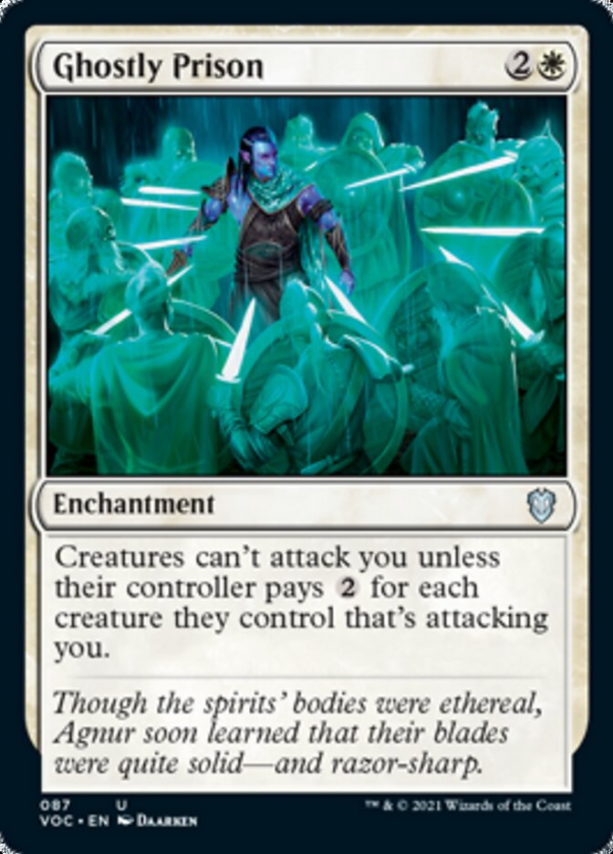 Ghostly Prison [Innistrad: Crimson Vow Commander] | Mindsight Gaming