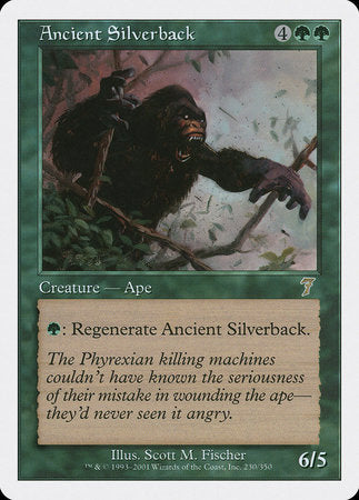 Ancient Silverback [Seventh Edition] | Mindsight Gaming