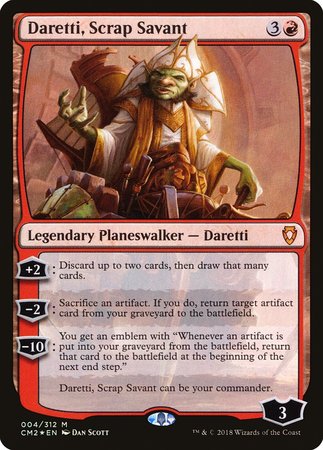 Daretti, Scrap Savant [Commander Anthology Volume II] | Mindsight Gaming