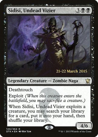 Sidisi, Undead Vizier [Dragons of Tarkir Promos] | Mindsight Gaming