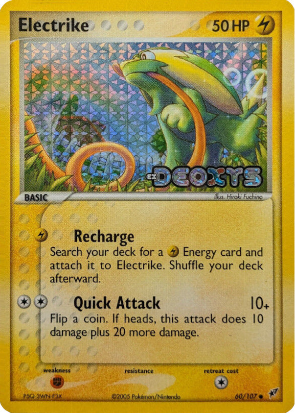 Electrike (60/107) (Stamped) [EX: Deoxys] | Mindsight Gaming