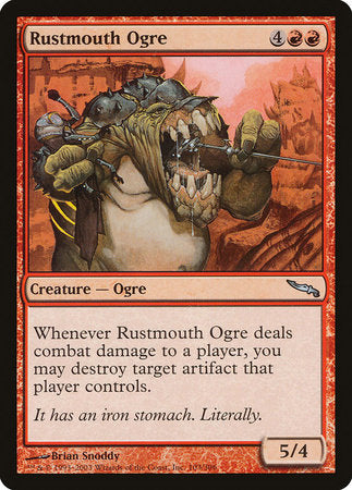 Rustmouth Ogre [Mirrodin] | Mindsight Gaming